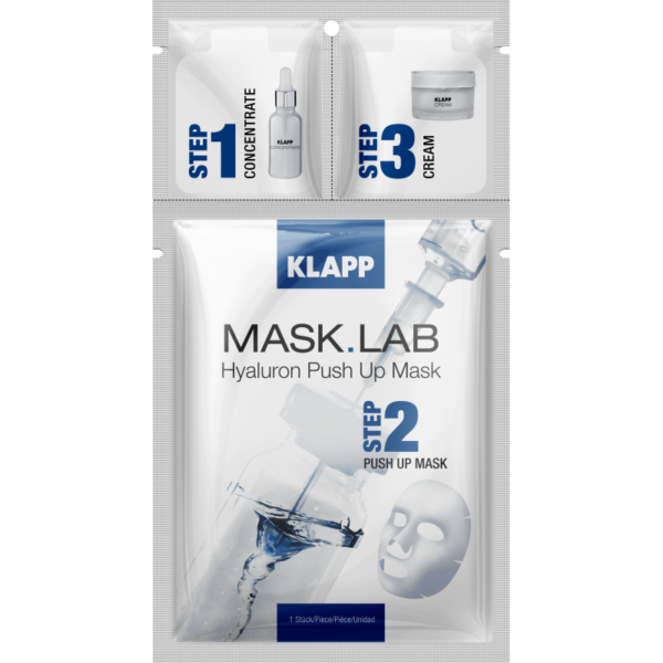 Mask Lab Hyaluron Push Up Mask 3 Steps Klapp