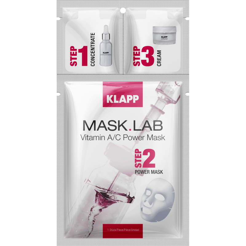 Mask Lab Vitamin A/C Mask 3 Steps Klapp